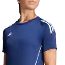 Adidas Camiseta Tiro24 Jsyw Equipo Fútbol Mujer Azul Talla L