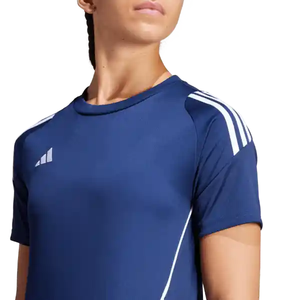 Adidas Camiseta Tiro24 Jsyw Equipo Fútbol Mujer Azul Talla L