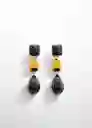 Pendientes Mabel Oro Talla 99 Mujer Mango