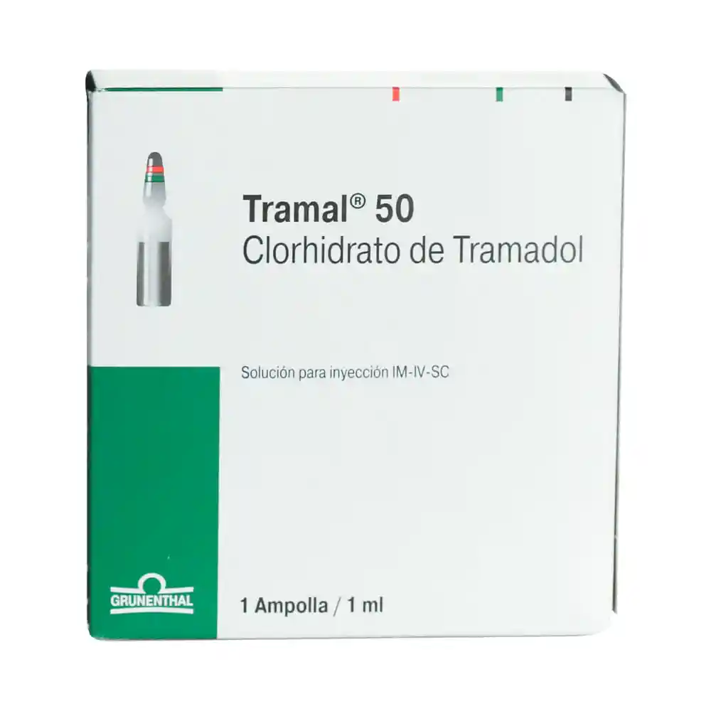 Tramal Analgésico Solución para Inyección 