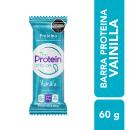 The Protein Choice Barra de Proteína Sabor a Vainilla