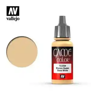 Vallejo Pintura Acrílica Game Color Blanco Hueso 17 mL