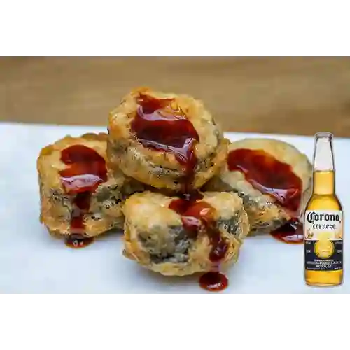 Combo Teriyaki Roll + Cerveza Corona(Mexico)