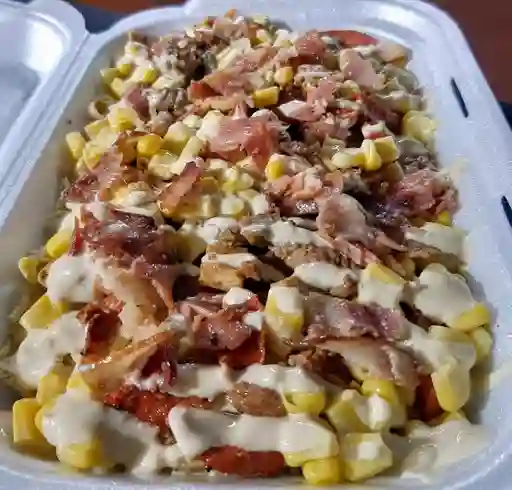 Chuzo Pechi con Papas