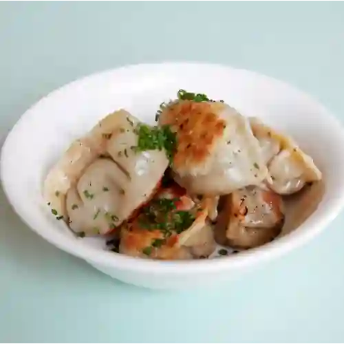 Dumplings de Champiñón y Tofu