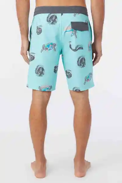 Pantaloneta Cruzer Rail Rail 19 Hombre Turquoise T. 36 Oneill