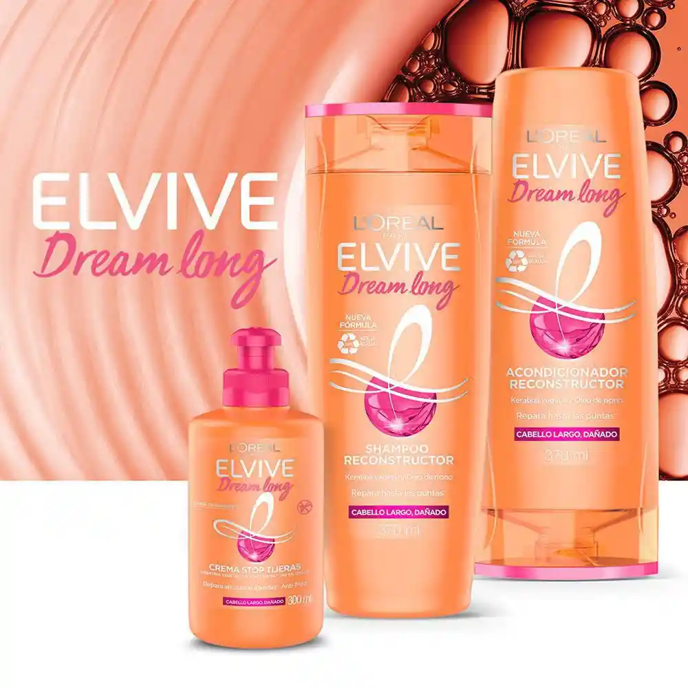 Elvive Shampoo y Acondicionador Dream Long 