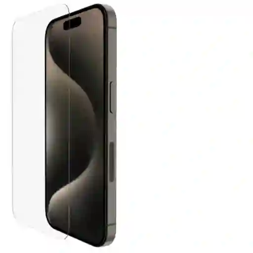 Belkin Protector de Pantalla Para iPhone 15 Pro Transparente