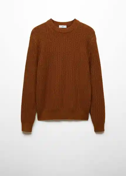 Jersey Champan Tabaco Talla XL Hombre Mango