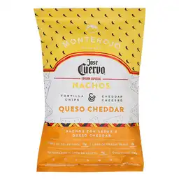 Monte Rojo Nachos Sabor Queso Cheddar Edición Jose Cuervo