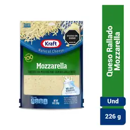 Queso Kraft Mozzarela Rallado 226 Gr