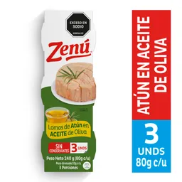 Zenú Lomo de Atún en Aceite de Oliva