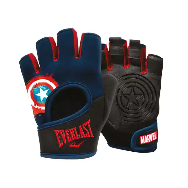 Everlast Guantes de Pesa The Legend Captain América Talla L