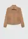 Chaqueta Ashley Beige Talla XS Mujer Mango