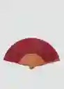 Abanico Stefan Rojo Talla 99 Mujer Mango
