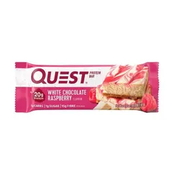 Quest Barra de Chocolate Blanco y Frambuesa