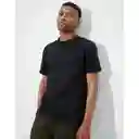 Camiseta Negro Talla Large Hombre American Eagle