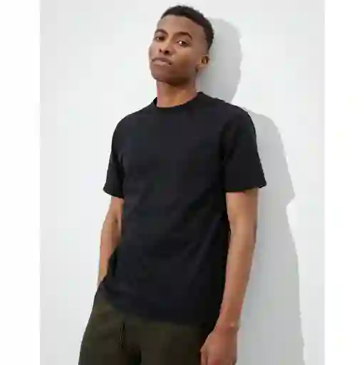 Camiseta Negro Talla Large Hombre American Eagle