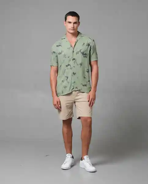 Bermuda Hombre Beige Talla 36 152G001 Rifle