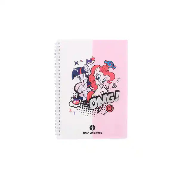Cuaderno Argollado Pinky Pie y Twilight Sparkl Miniso