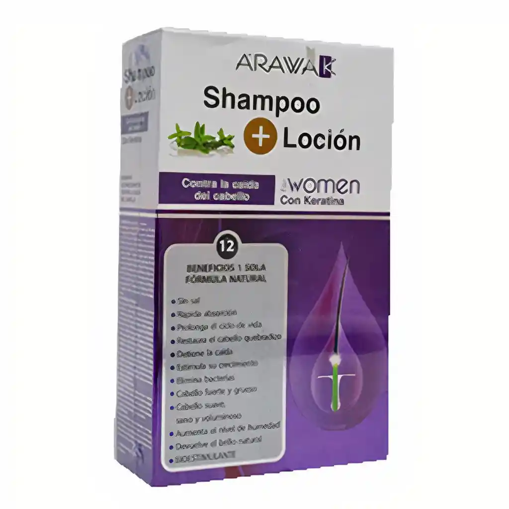 Arawak Kit Champu For Women + Tratamiento