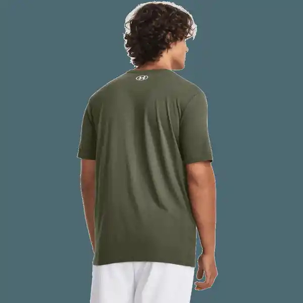 Under Armour Camiseta Camo Chest Stripe ss Verde SM 1376830-390