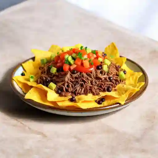 Nachos Carne Desmechada
