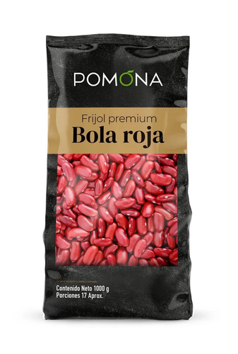 Pomona Frijol Bola Roja 1000 g