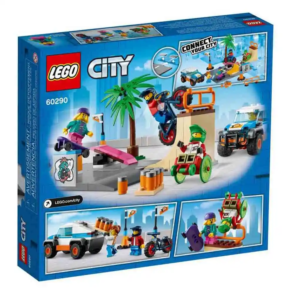 Lego Set de Construcción City Pista de Skate