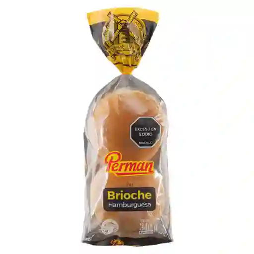 Perman Pan Brioche para Hamburguesa