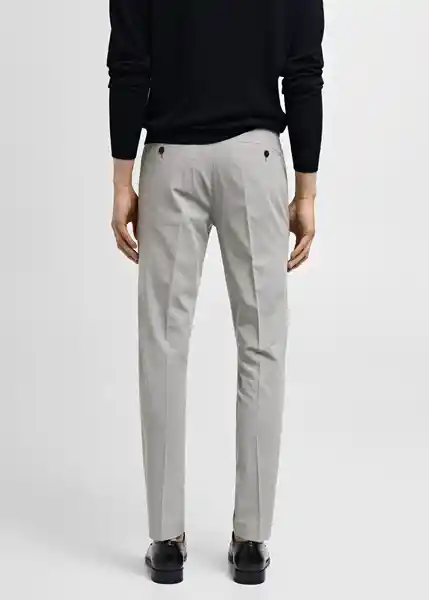 Pantalón París Crudo Talla 40 Hombre Mango