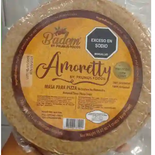 Base de Pizza Almond Amoretty Badem X 6