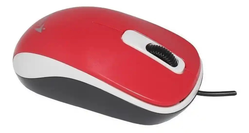 Genius Mouse Dx-110 Usb Rojo Pasión