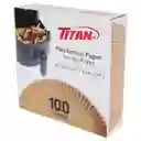 Titan Papel Antiadherente Para Freidora de Aire 19.5 cm / 7.6