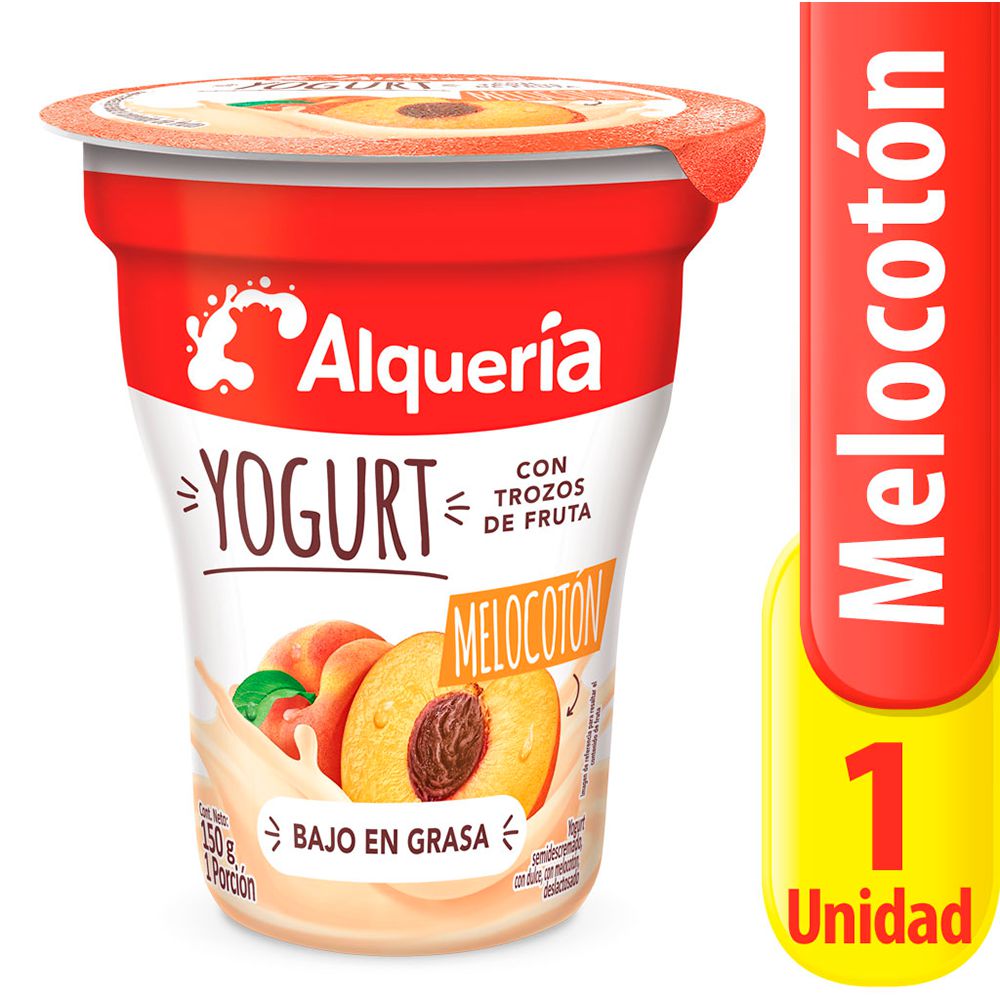 Alqueria Yogurt Melocotón 150 g