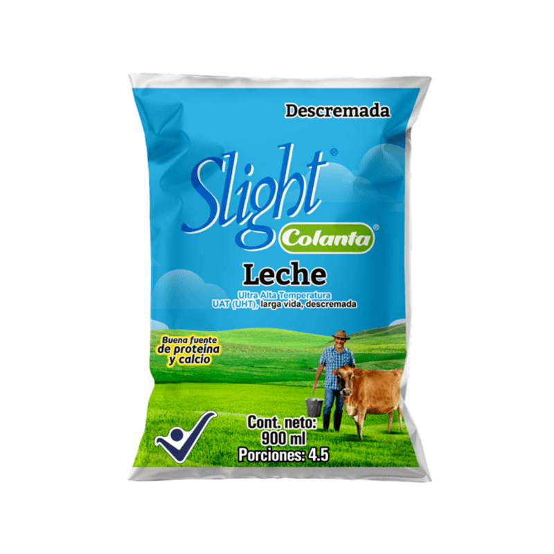 Leche Colanta Uht Descremada 900 ml