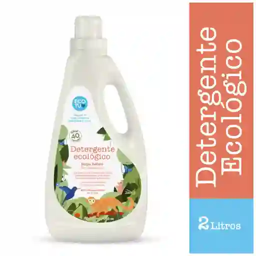 Eco Tu Detergente Ecológico para Ropa de Bebé sin Fragancia