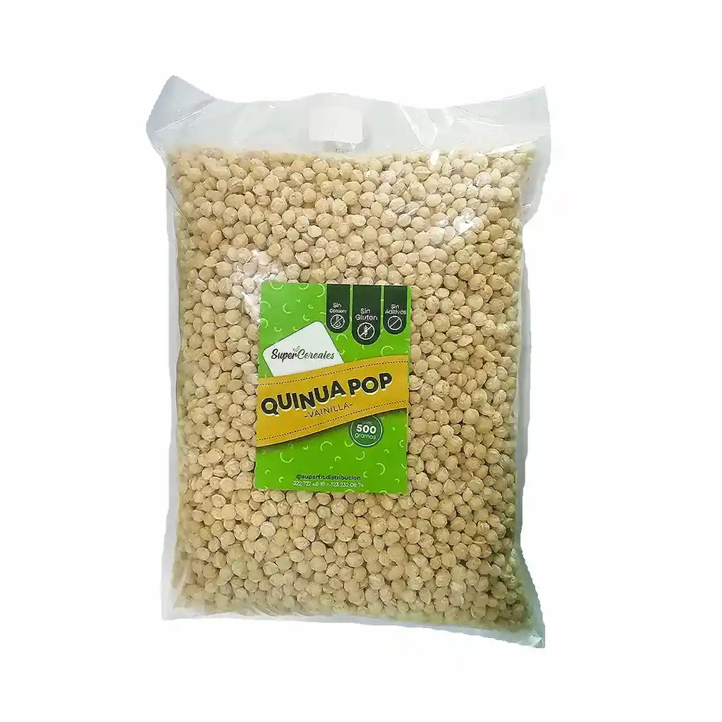 Super Quinoa Extruida Vainilla - Fit X 500G