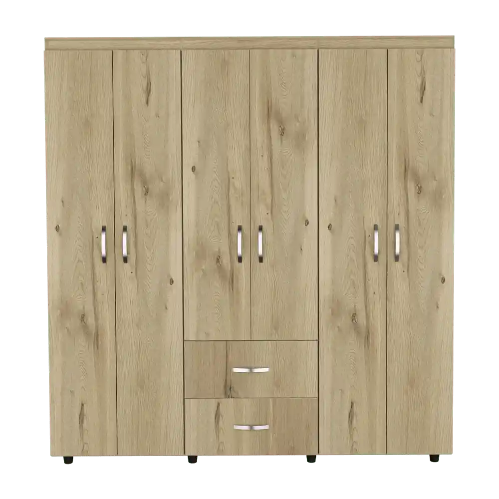 Closet Bariloche 180x170x50 Rta Duna Blanco
