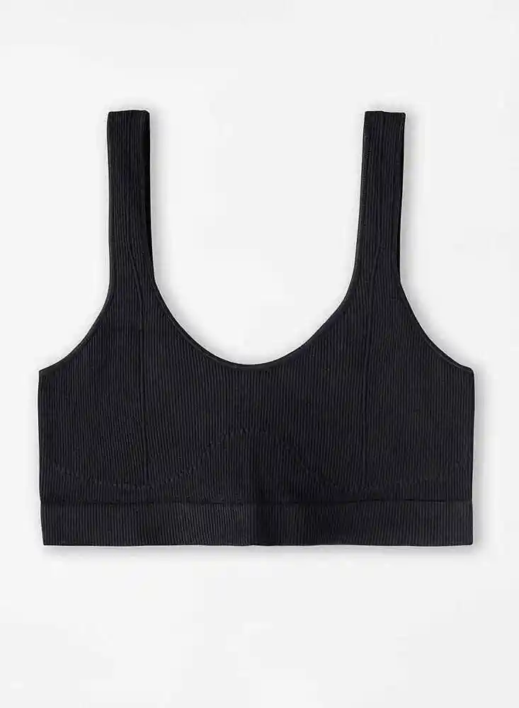 Top Int. Corto Mujer L-negro 799