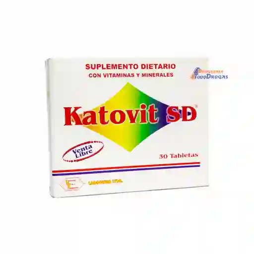 Katovit Suplemento Dietario Sd 30 Tabletas
