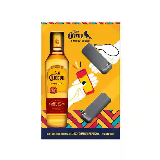 Pack Tequila + 2 Copa Shot Jose Cuervo