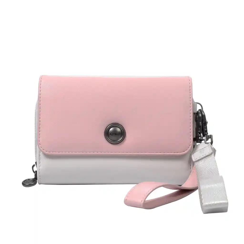 Billetera Style Can Rosada Mediana