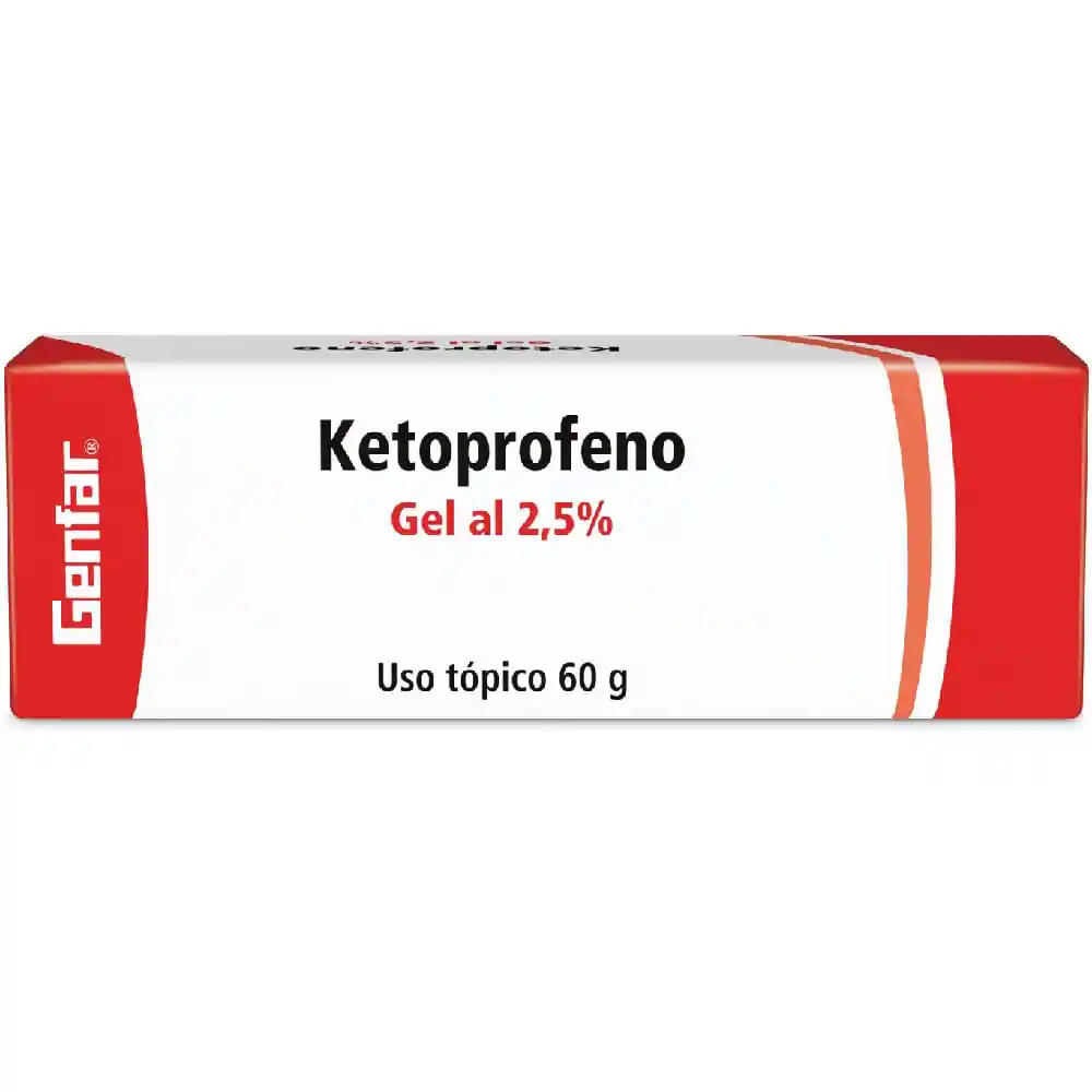 Genfar Ketoprofeno Gel (2.5 %)