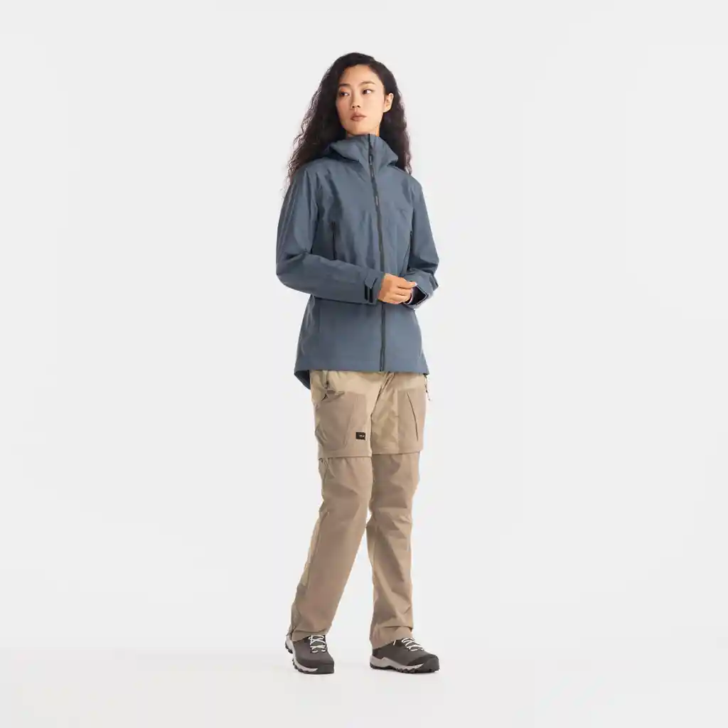 Pantalón de Trekking Convertible Mujer Simond Mt500