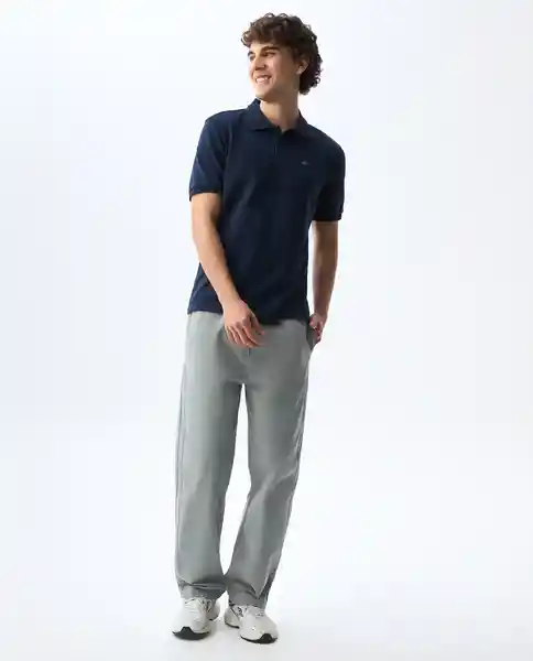 Camiseta Hombre Azul Talla M 801G006_AZU194024 Americanino