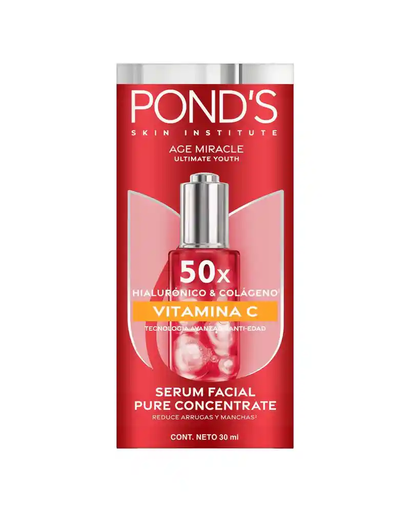 Serum Facial Pond's Age Miracle Vitamina C+h (30 Ml)