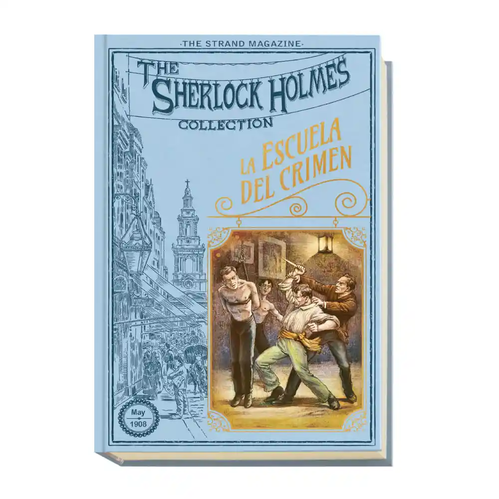 Libro Sherlock Holmes Escuela Del Crimen Vol.27
