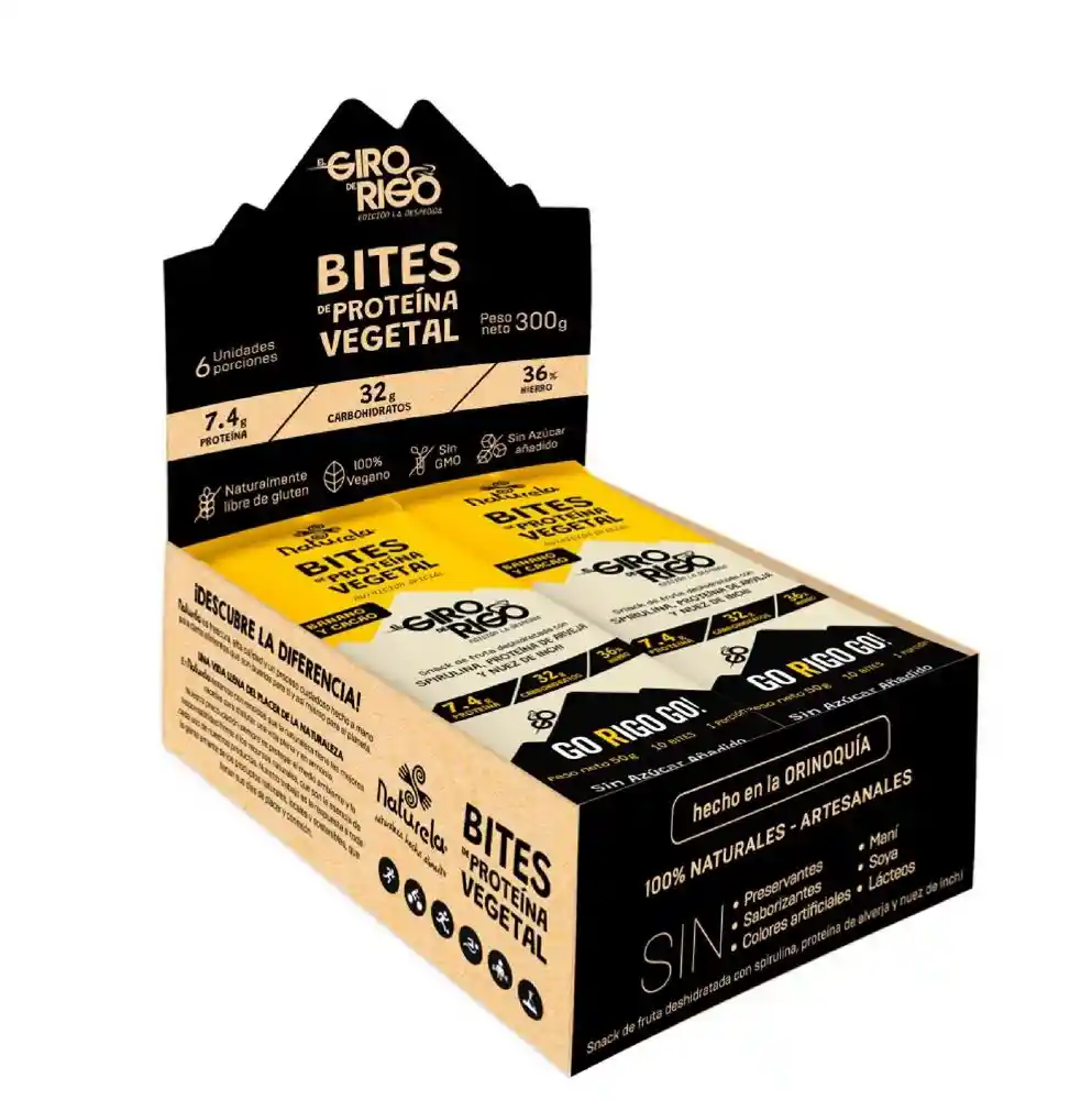 Pasabocas Naturela Bites (300 Gr)