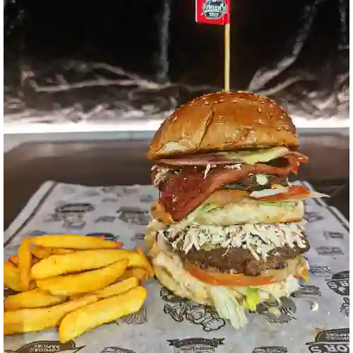 Hamburguesa doble junior